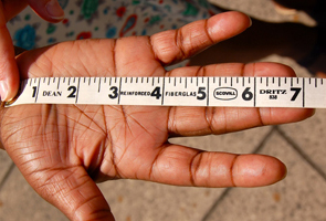 Average size of a man's online wrist