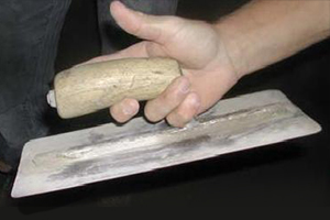 Photo 3 - Flat Trowel – Source: Tip Sheet: Concrete Trowel Handles – Produced Under CPWR Agreement #1020-=005-56